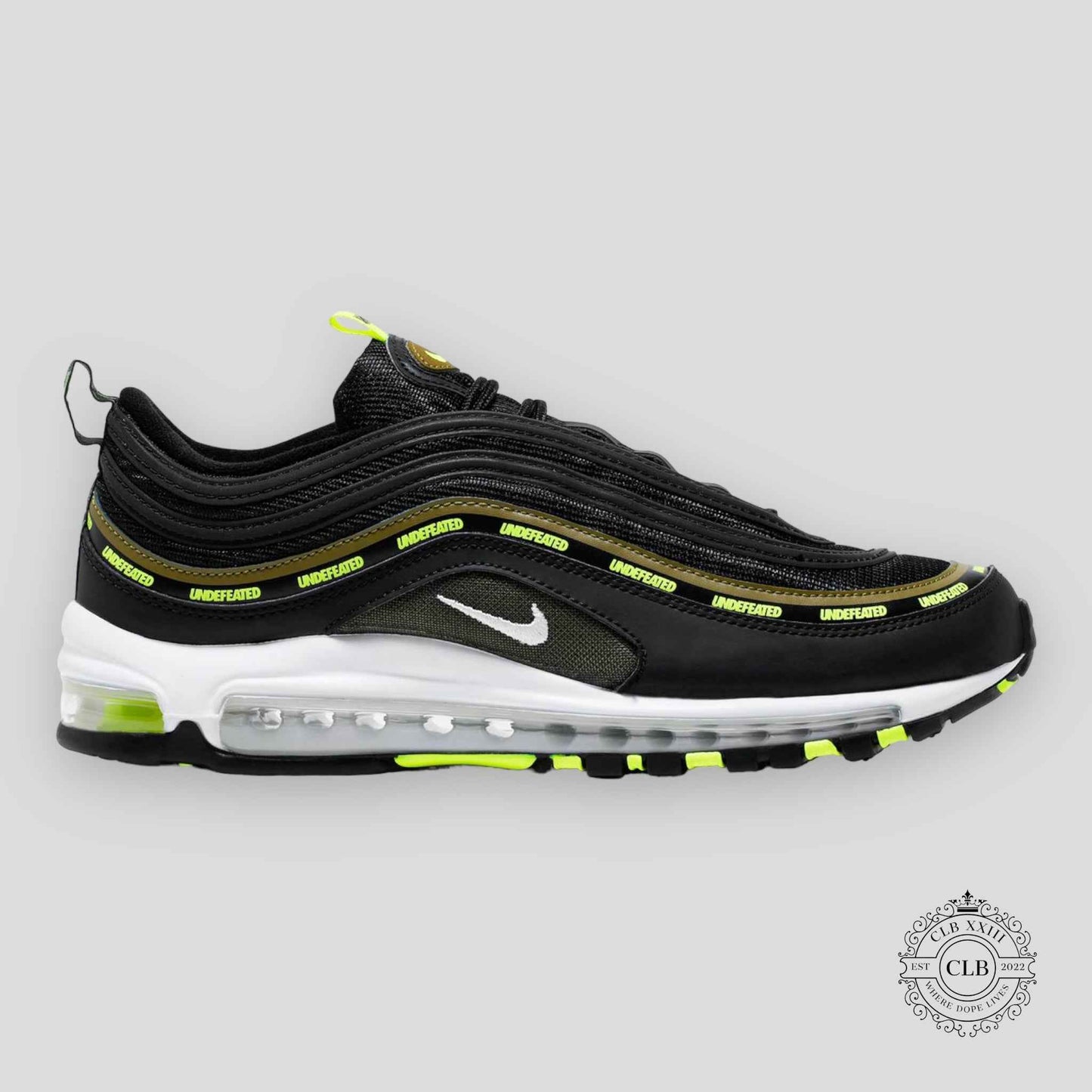 NIKE AIR MAX 97 X UNDEFEATED "BLACK VOLT"