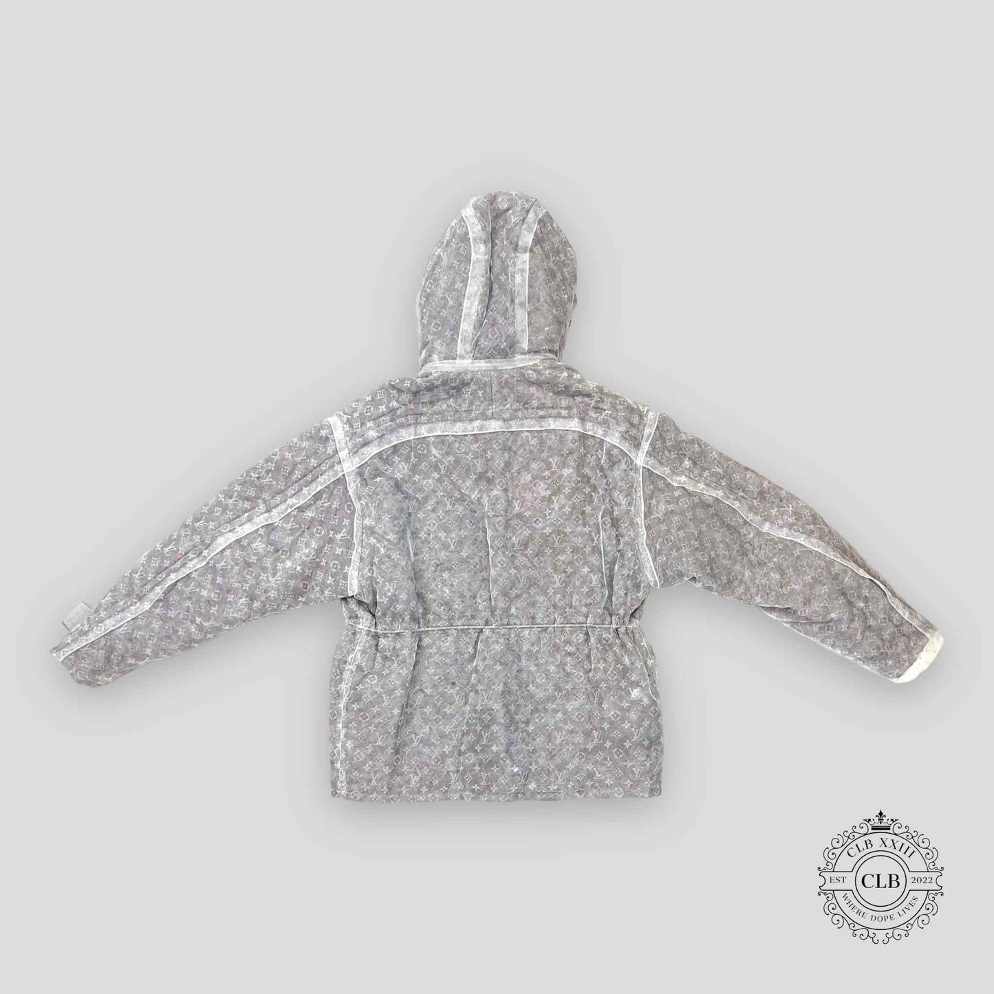 Louis Vuitton Monogram Organza Padded Parka