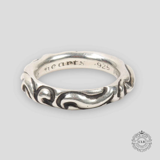 CHROME HEARTS SCROLL RING