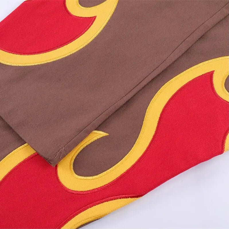 Fire Patched Pants