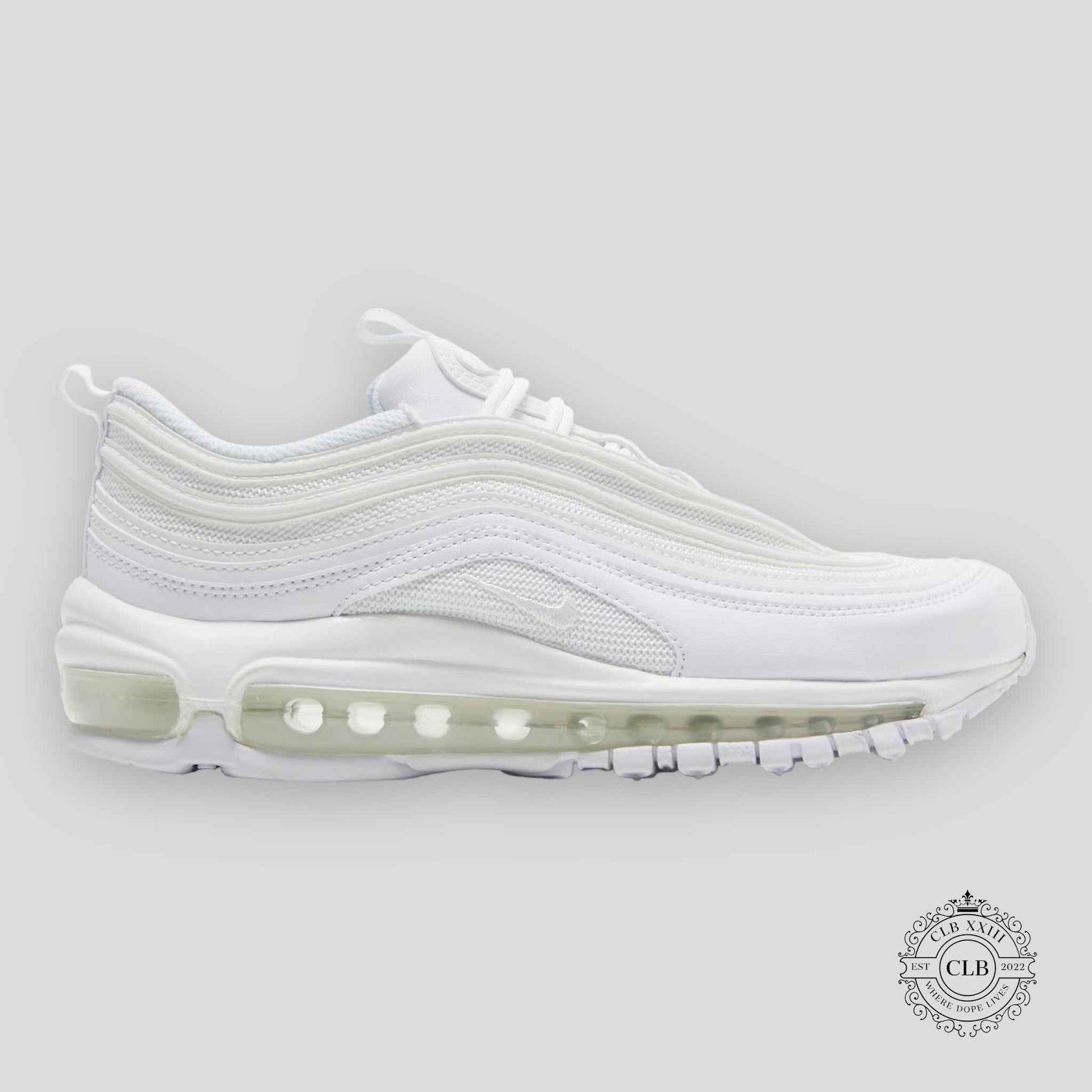 NIKE AIR MAX 97 (W) "TRIPLE WHITE"