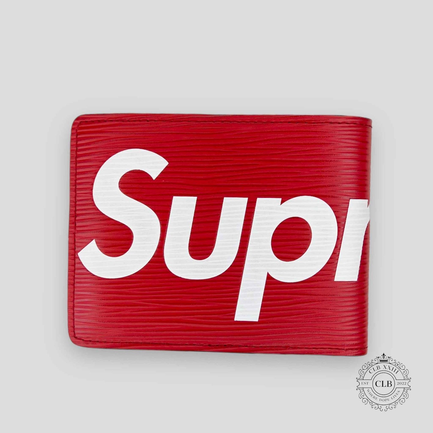 LOUIS VUITTON X SUPREME BIFOLD LEATHER WALLET