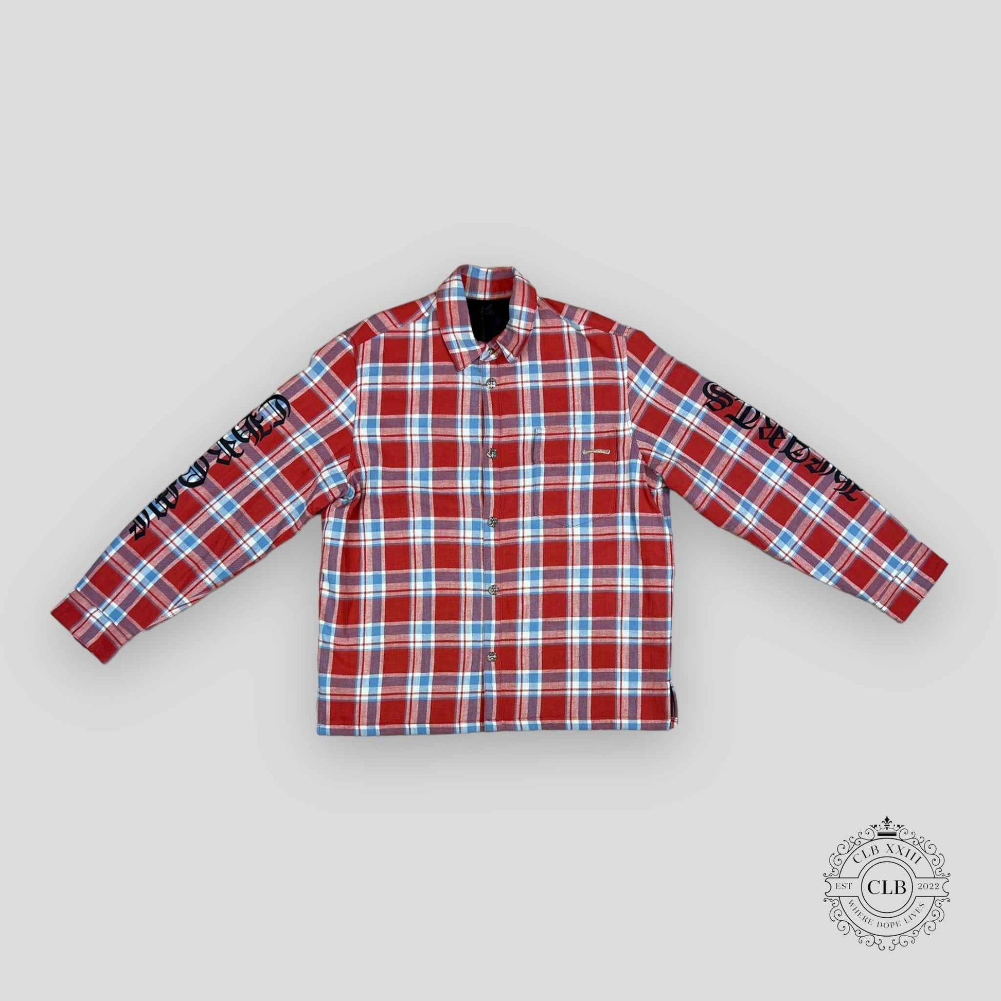 Chrome Hearts Padded Flannel Shirt