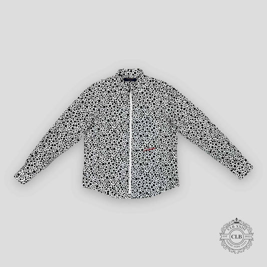 LOUIS VUITTON X YAYOI KUSAMA INFINITY DOTS PRINTED ZIPPED SHIRT