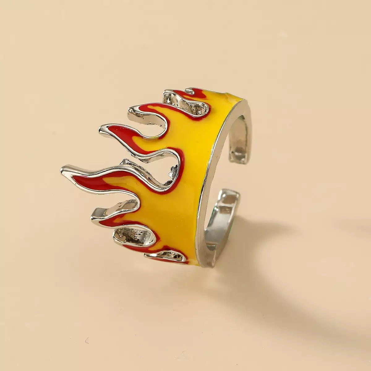 Aesthetic Flames Ring
