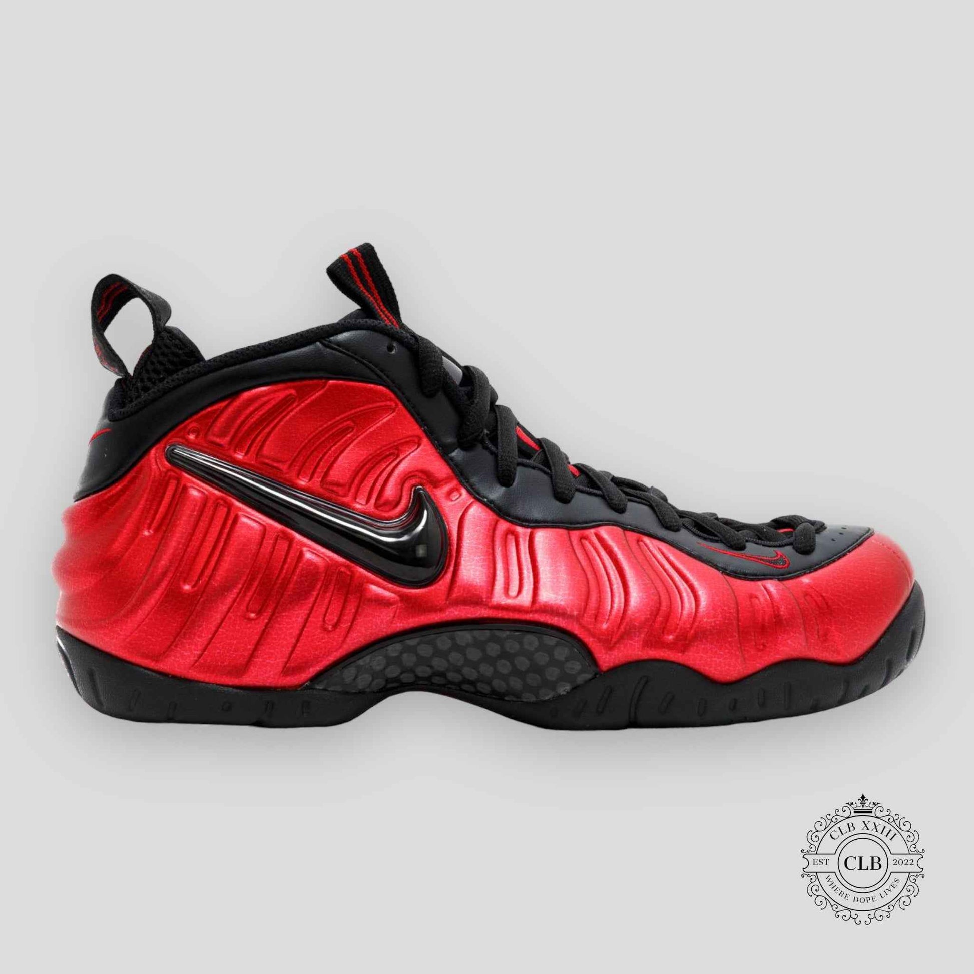 NIKE AIR FOAMPOSITE PRO "UNIVERSITY RED"