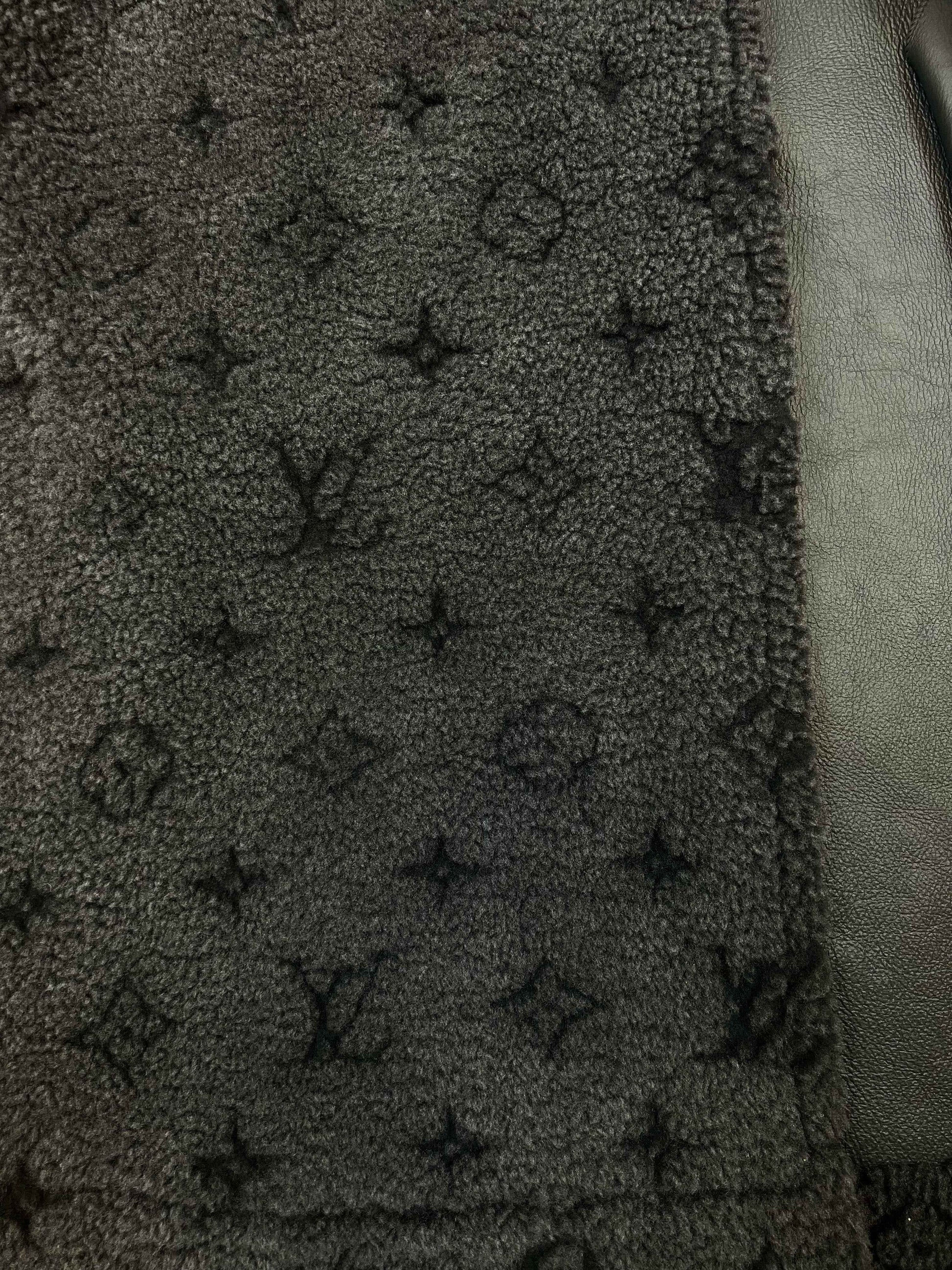 Louis Vuitton Monogram Shearling Overcoat