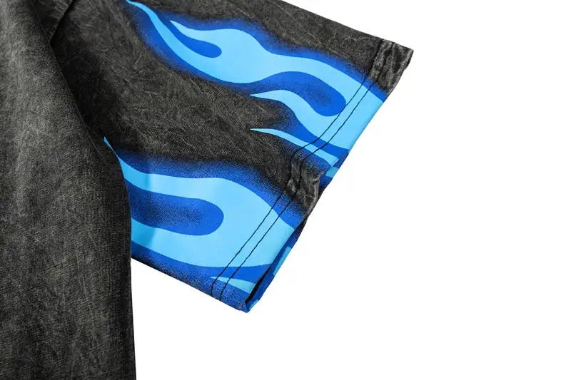 Blue Flames T-Shirt