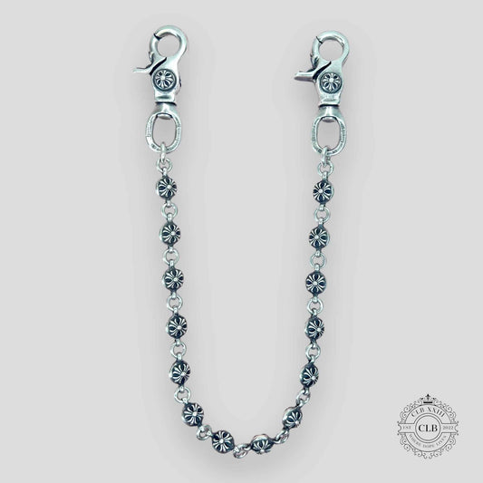 CHROME HEARTS CROSS BALL WALLET CHAIN