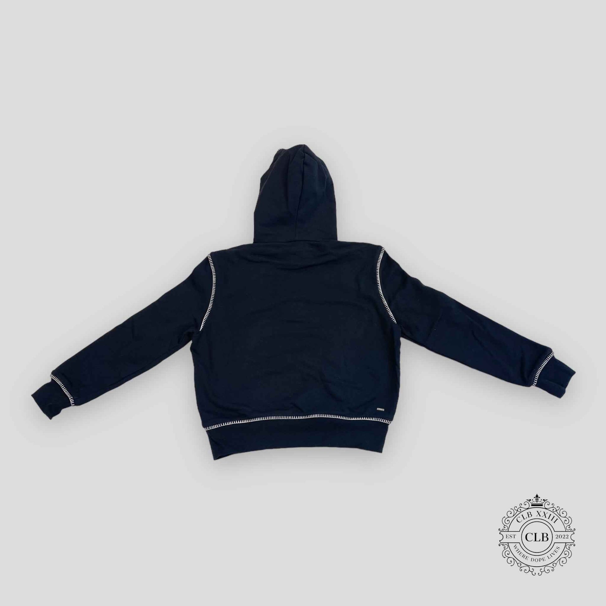 AMIRI STITCH LOGO HOODIE - BLACK