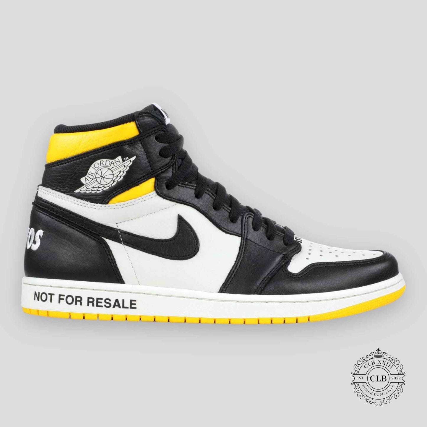 AIR JORDAN 1 RETRO HIGH OG "NOT FOR RESALE - MAIZE YELLOW"