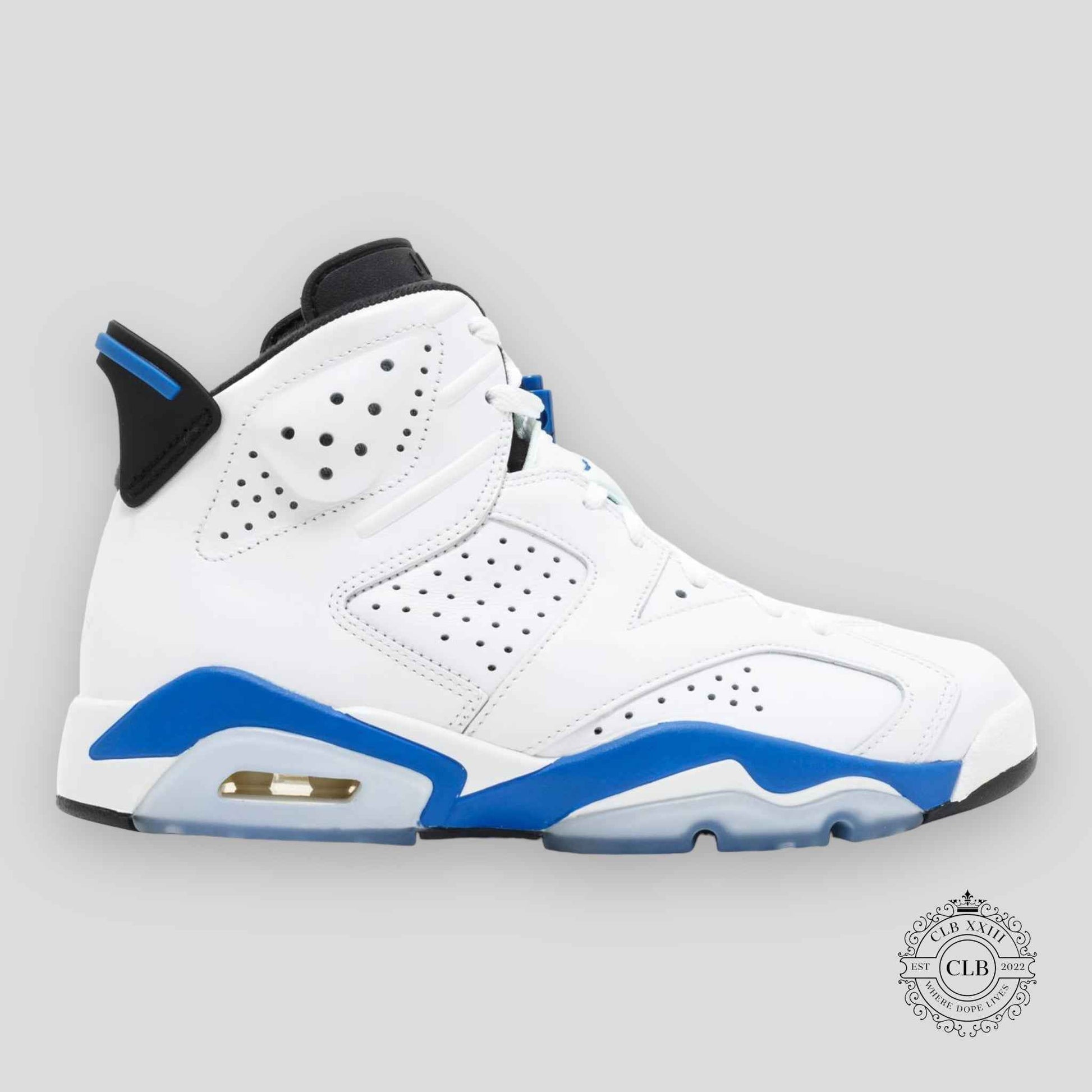 AIR JORDAN 6 RETRO "SPORT BLUE"