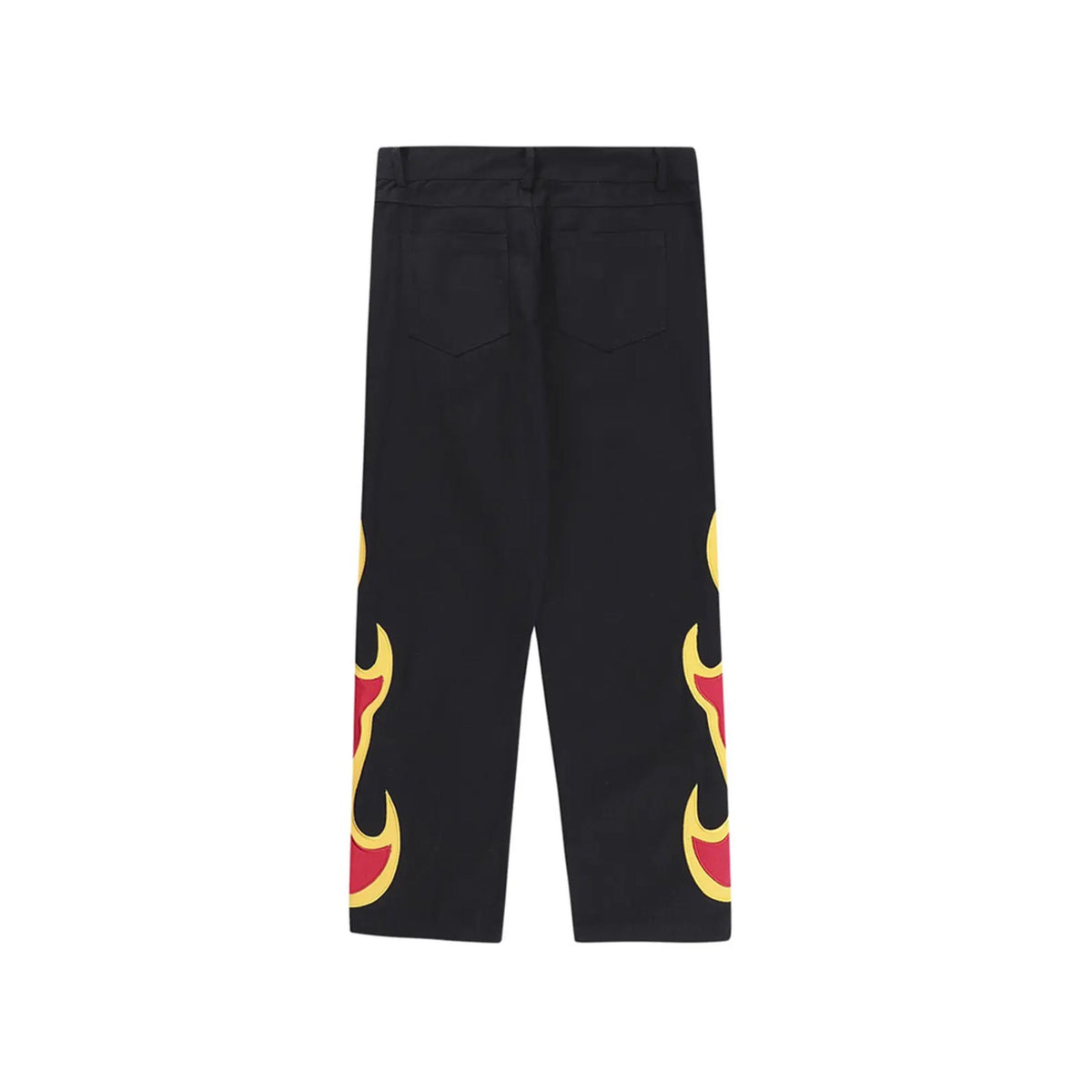 Fire Patched Pants