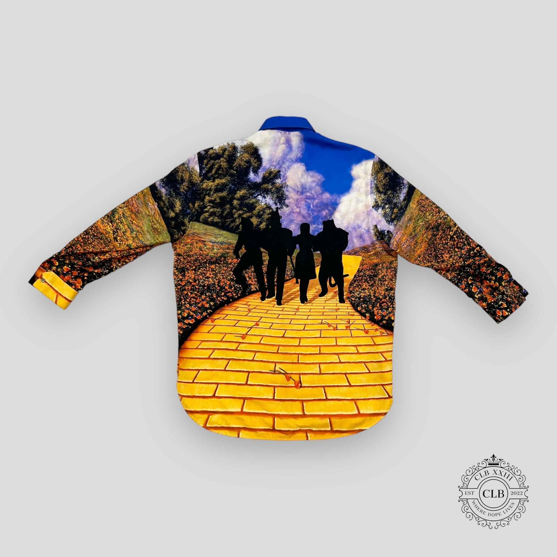 LOUIS VUITTON BRICK ROAD SILK SHIRT