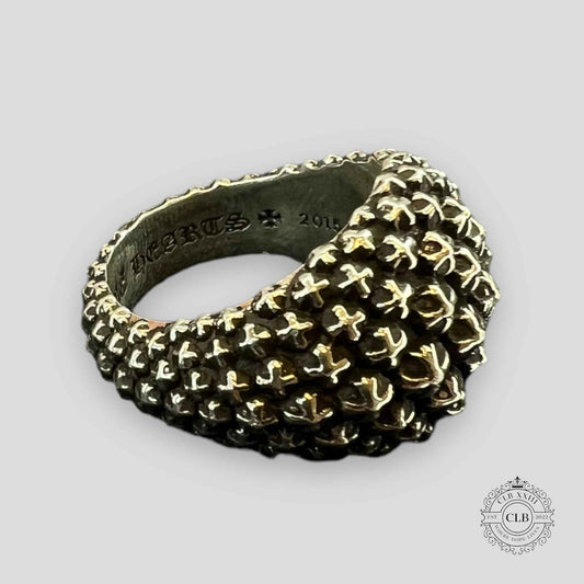 CHROME HEARTS MINI CROSS BALL RING