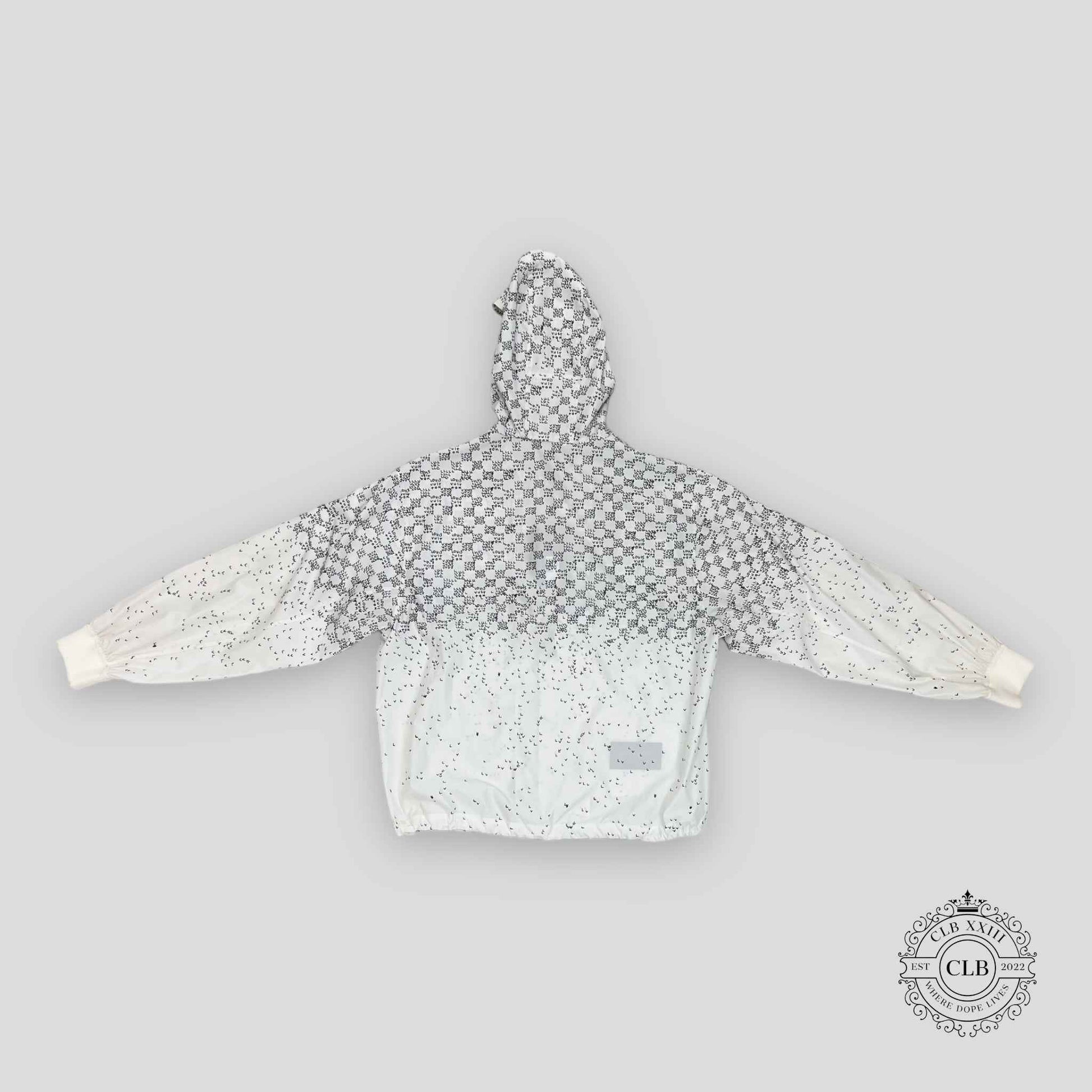 Louis Vuitton Damier LV Spread Windbreaker in White