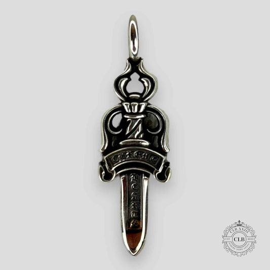 CHROME HEARTS  DOUBLE DAGGER PENDANT