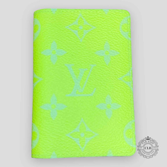 LOUIS VUITTON POCKET ORGANIZER - NEON YELLOW