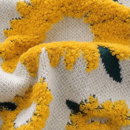 Sunflower Knitted Sweater