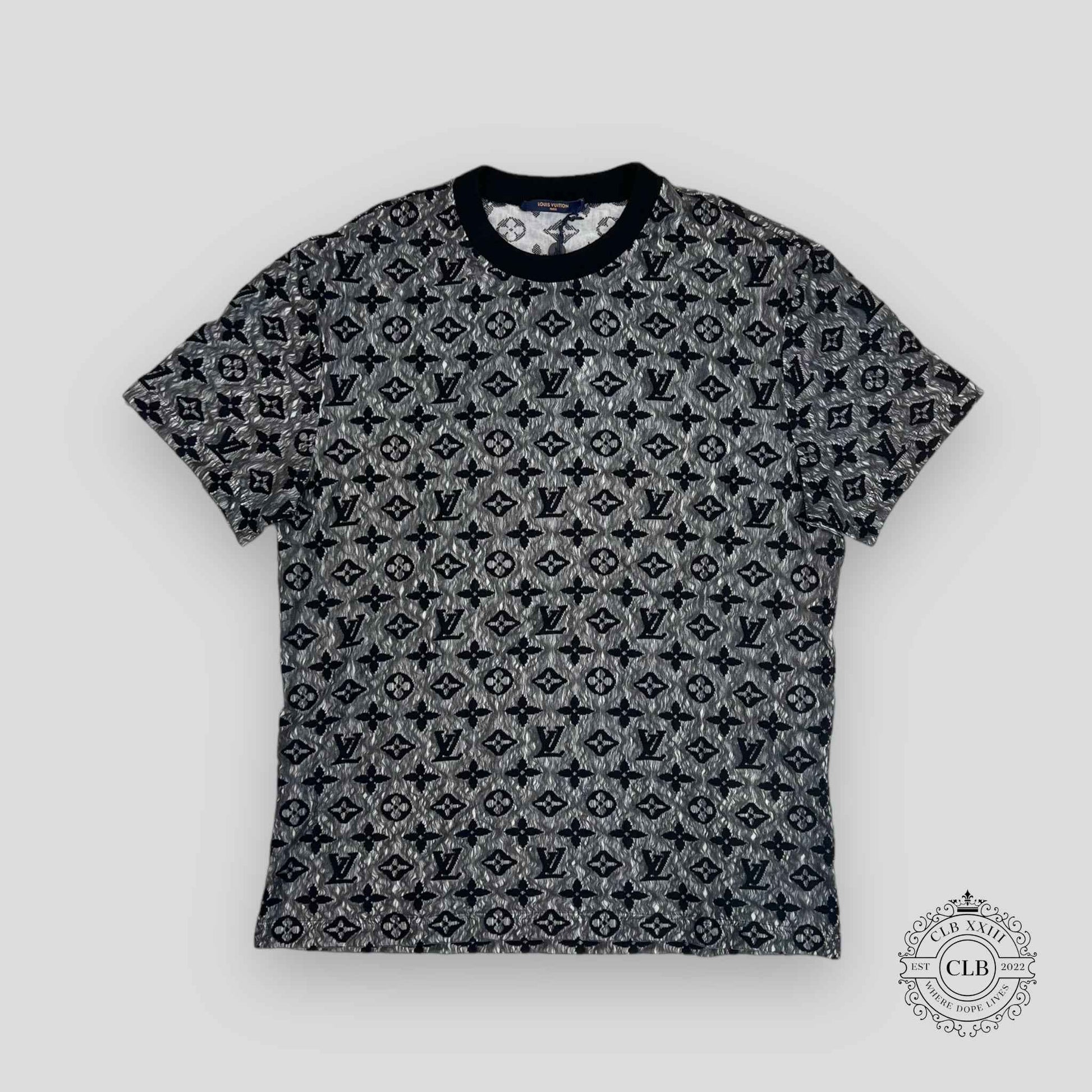 LOUIS VUITTON MONOGRAM T-SHIRT - BLACK