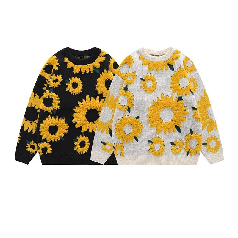 Sunflower Knitted Sweater