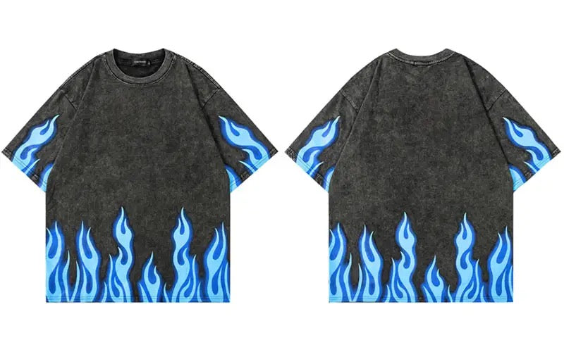 Blue Flames T-Shirt