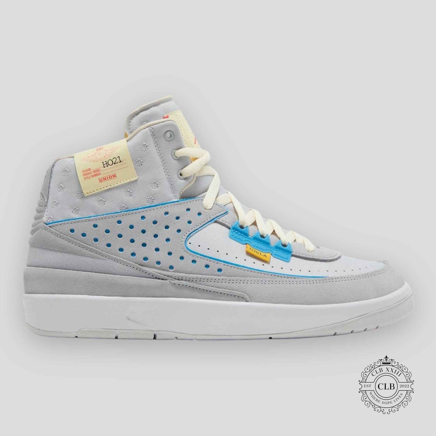 AIR JORDAN 2 RETRO X UNION LA "GREY FOG"