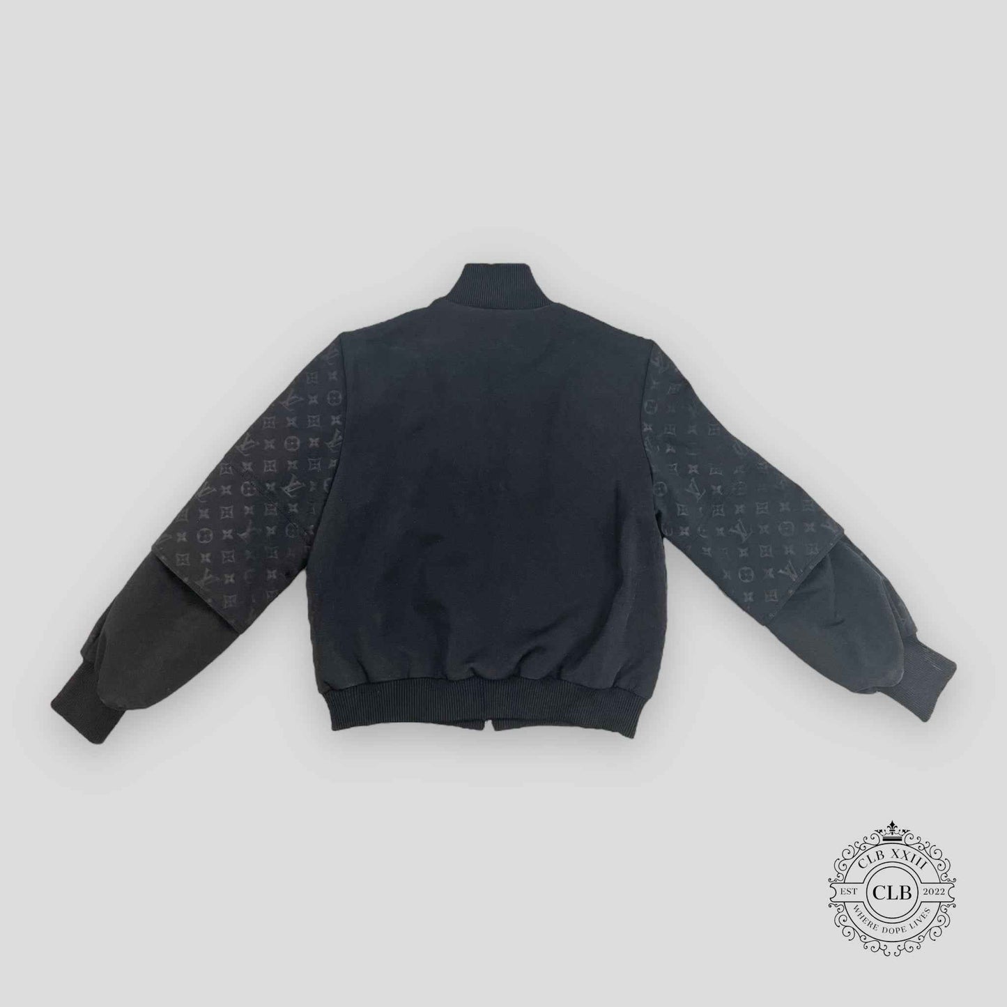 LOUIS VUITTON MONOGRAM ZIP-UP JOGGING JACKET