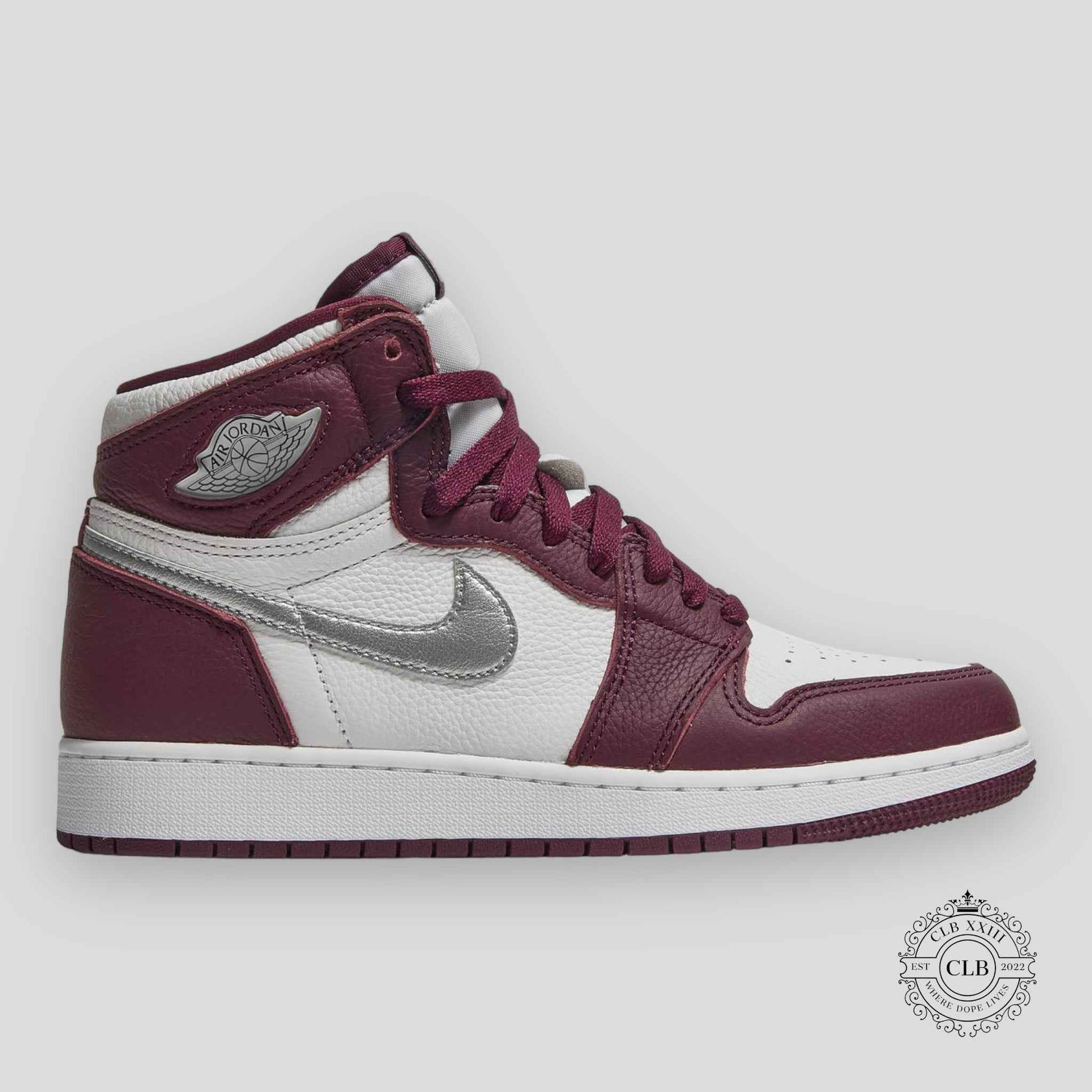 AIR JORDAN 1 RETRO HIGH OG (GS) "BORDEAUX"