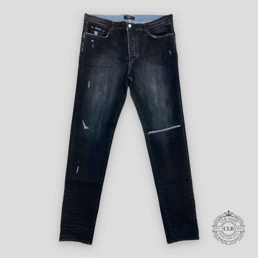 AMIRI SLIT KNEE JEANS - PIGMENT INDIGO