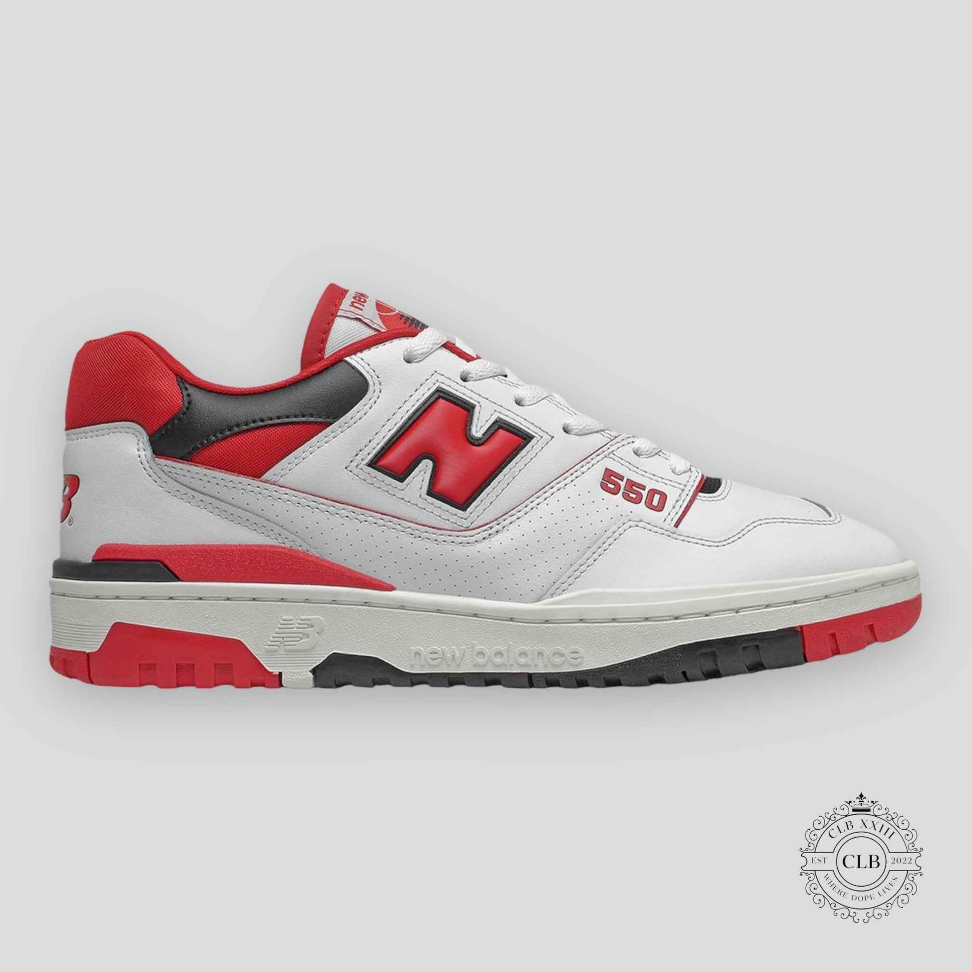 NEW BALANCE 550 "WHITE & RED"