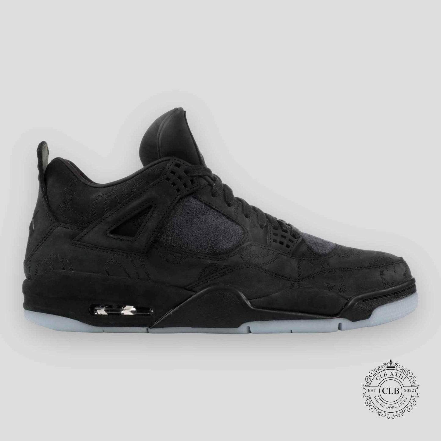 AIR JORDAN 4 RETRO X KAWS "BLACK"
