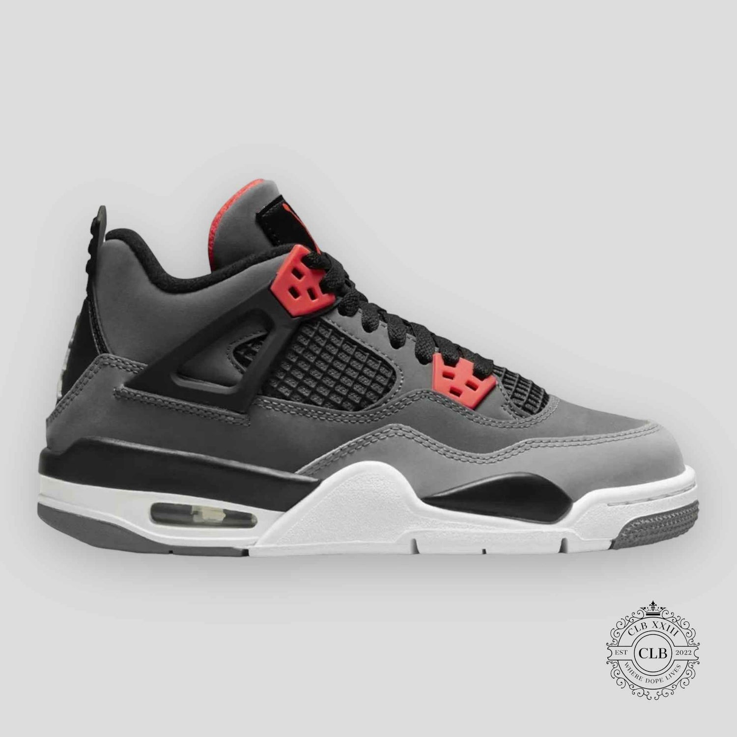 AIR JORDAN 4 RETRO (GS) "INFRARED"
