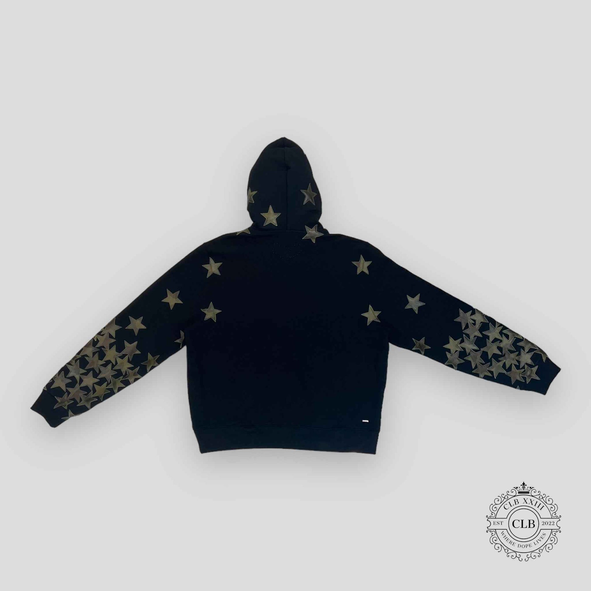 Amiri Chemist Hoodie in Black/Camo