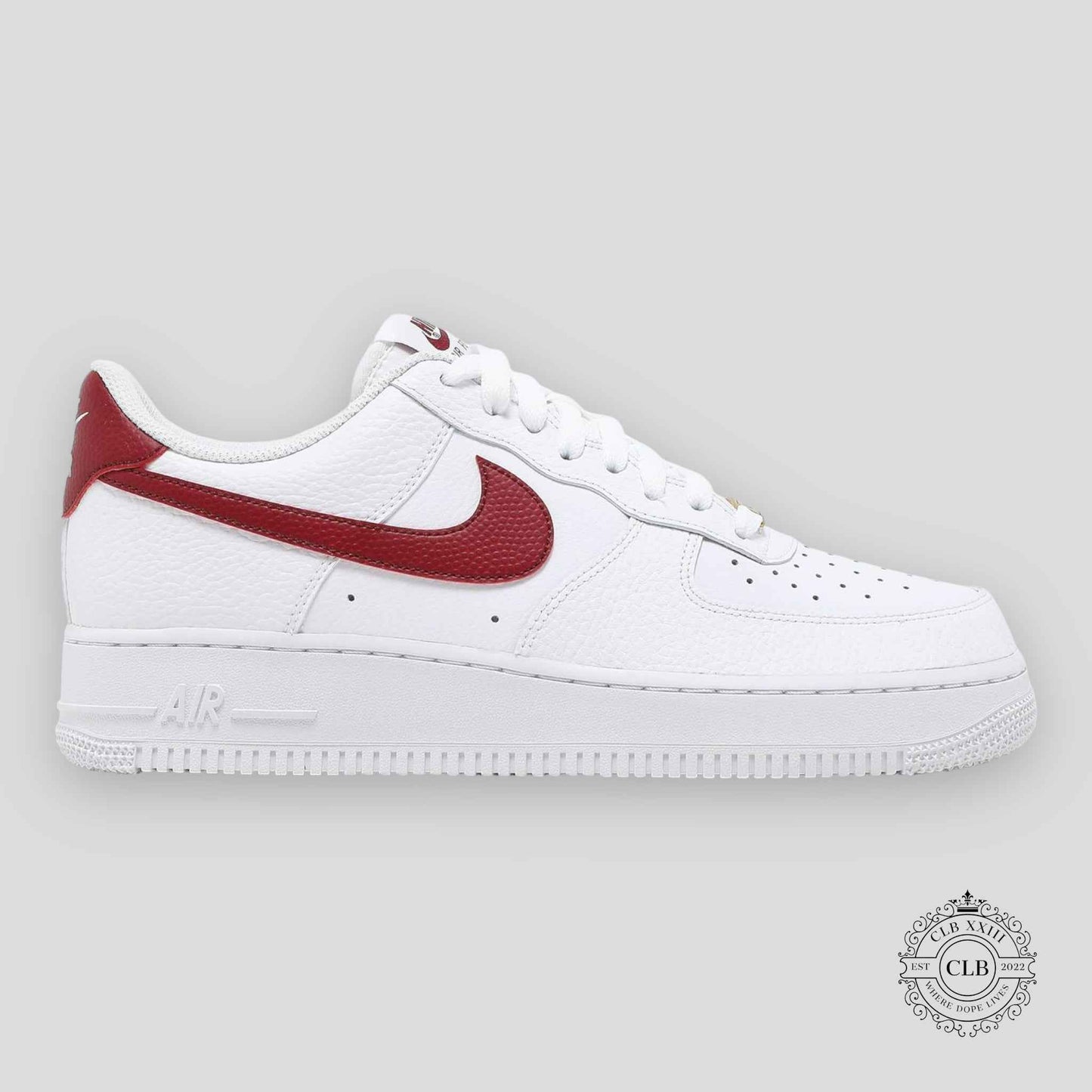 NIKE AIR FORCE 1 LOW "WHITE TEAM RED"