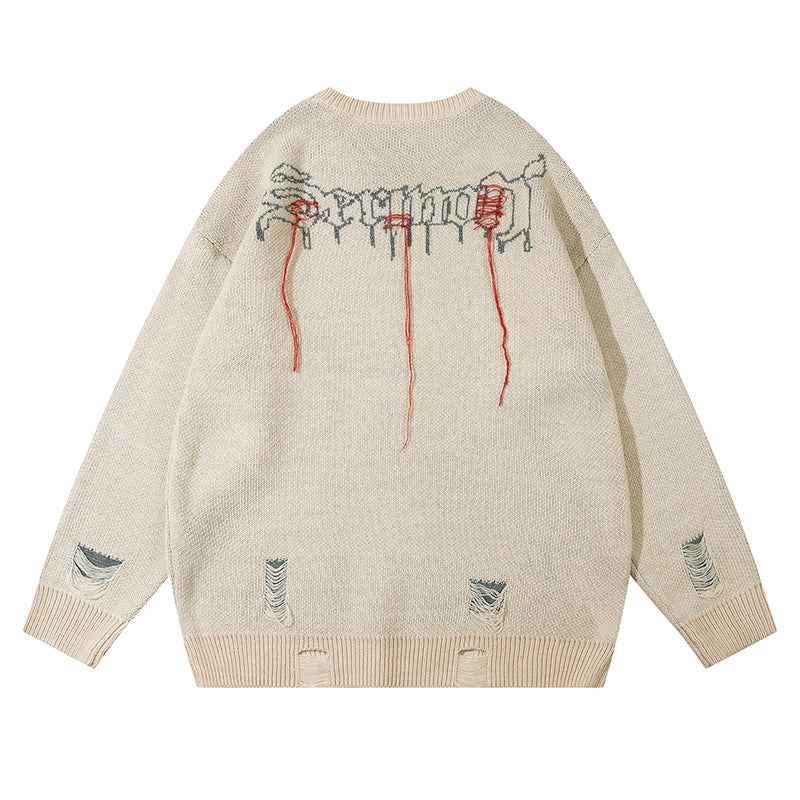 Grim Stitches | High Street Gothic Knit Jumper