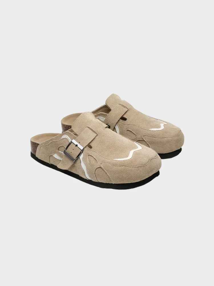 Oasis Suede Clogs