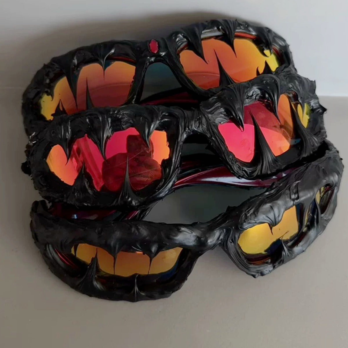 Venom Drip Resin Sunglasses