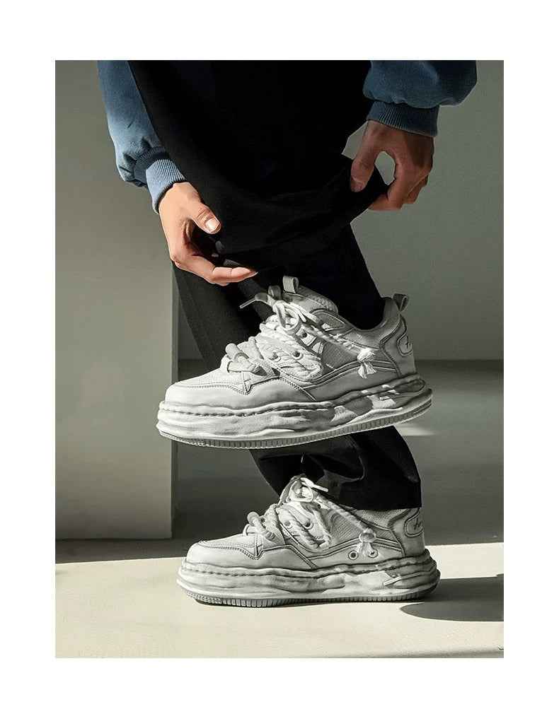 Wraith Low - Distressed White
