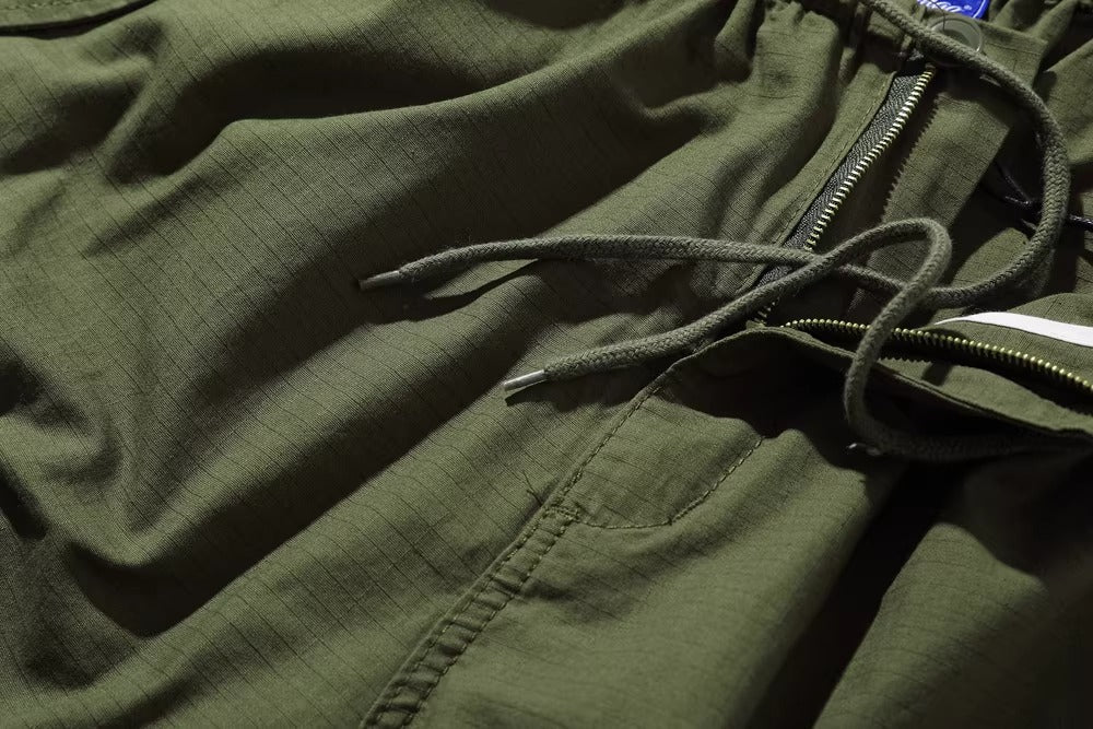 Loose Fit Cotton Baggy Cargo Pants