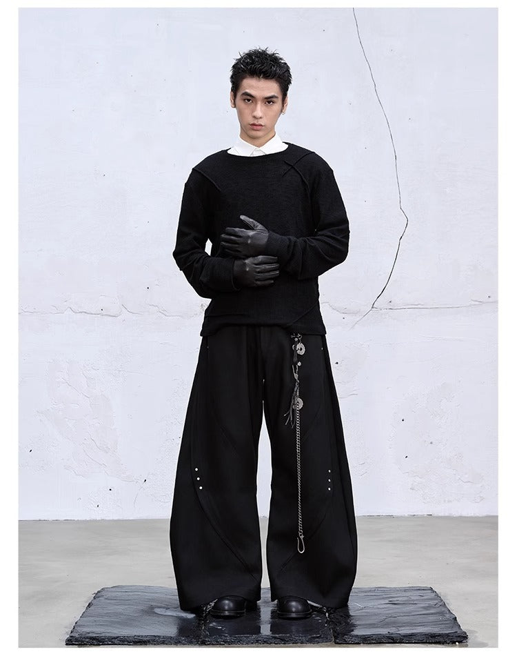 Retro AX26 Loose Pants