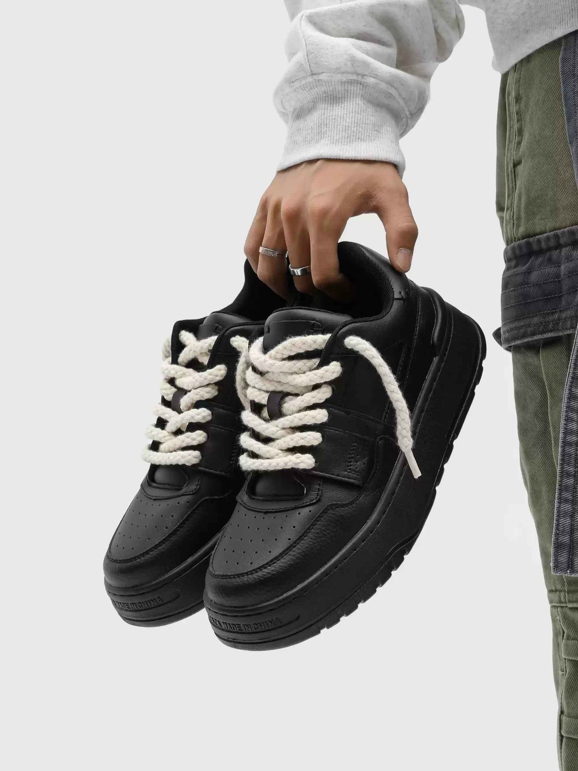 Rope Court Low - Deep Black
