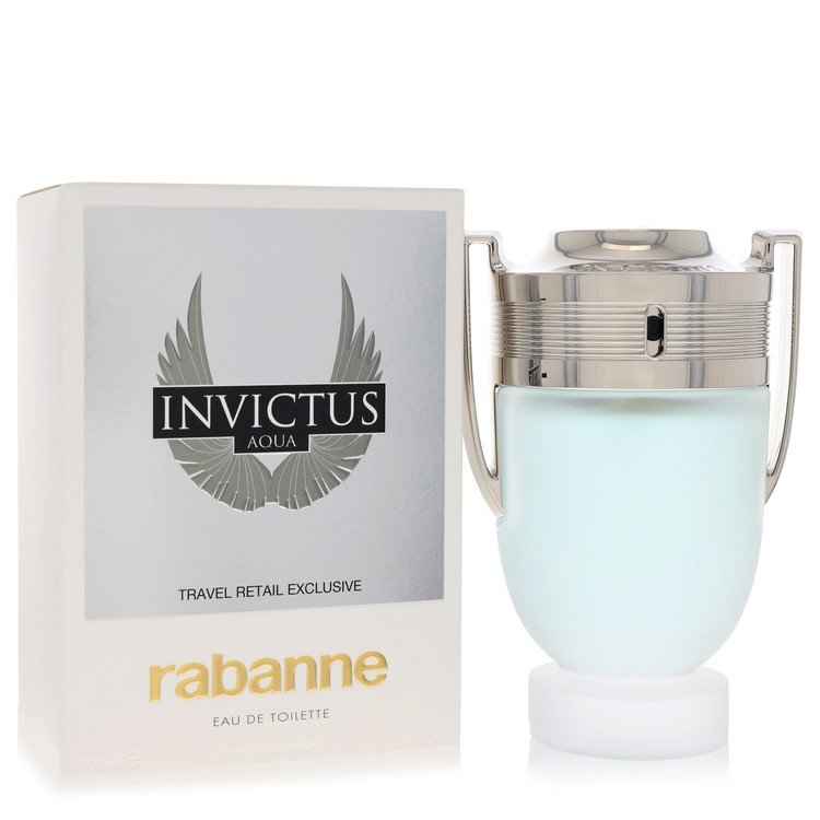 Invictus Aqua by Paco Rabanne Eau De Toilette Spray 3.4 oz for Men