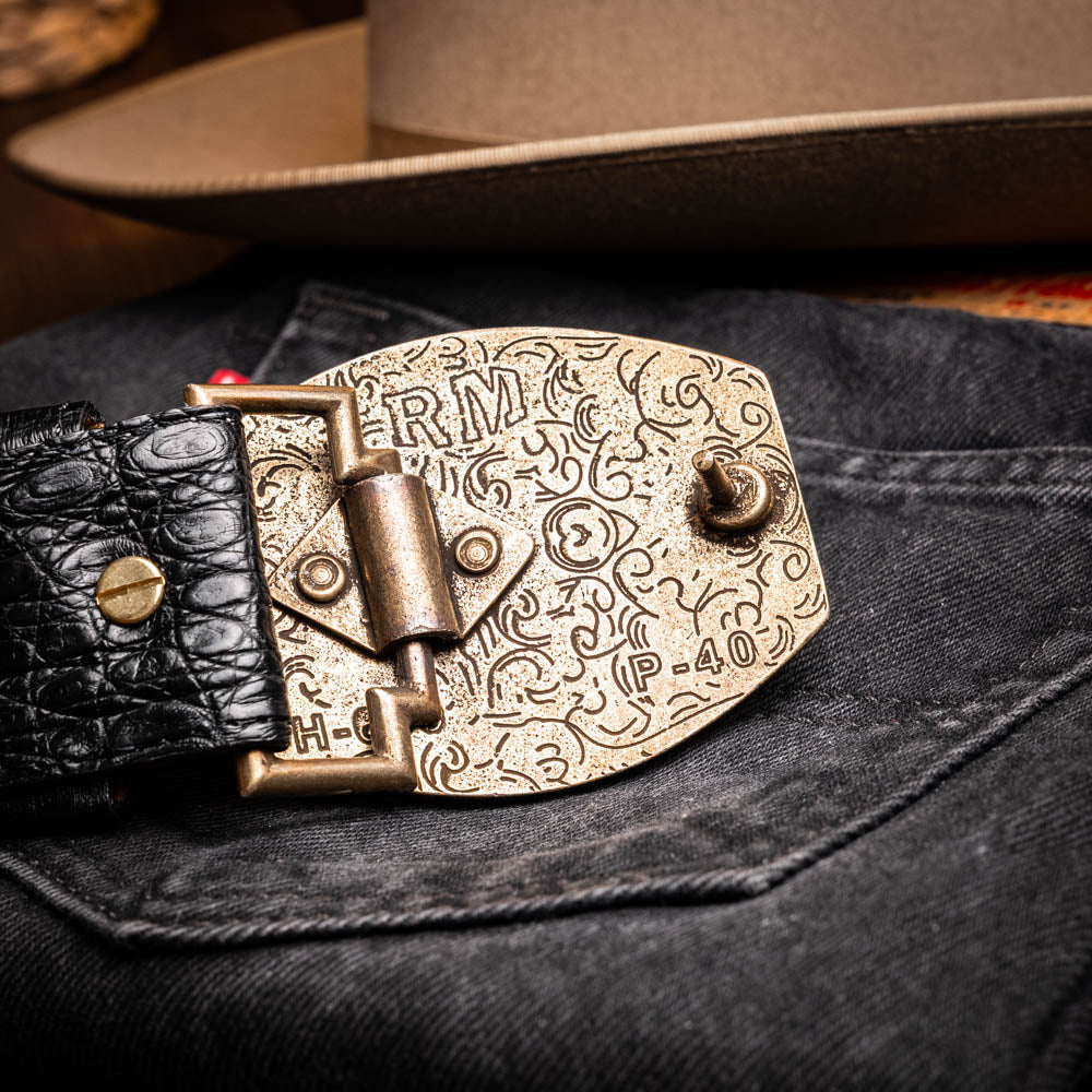 Iowa Belt Black