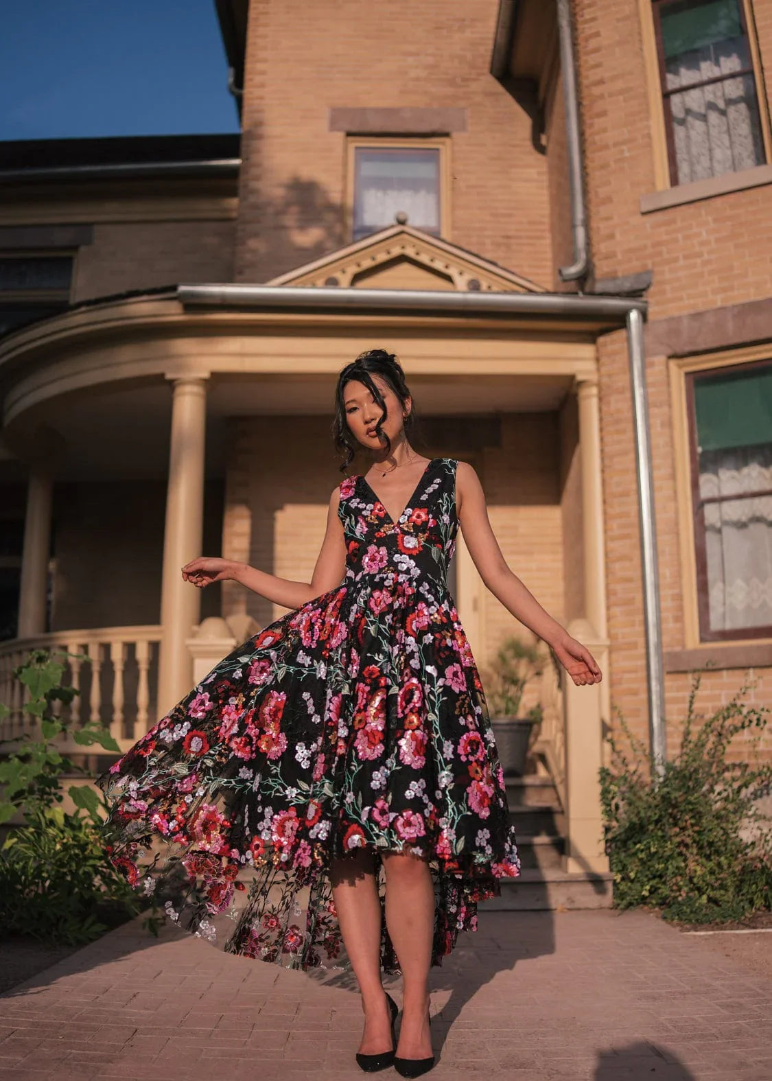 Ebony Rose Dress - JUSTLUXURY