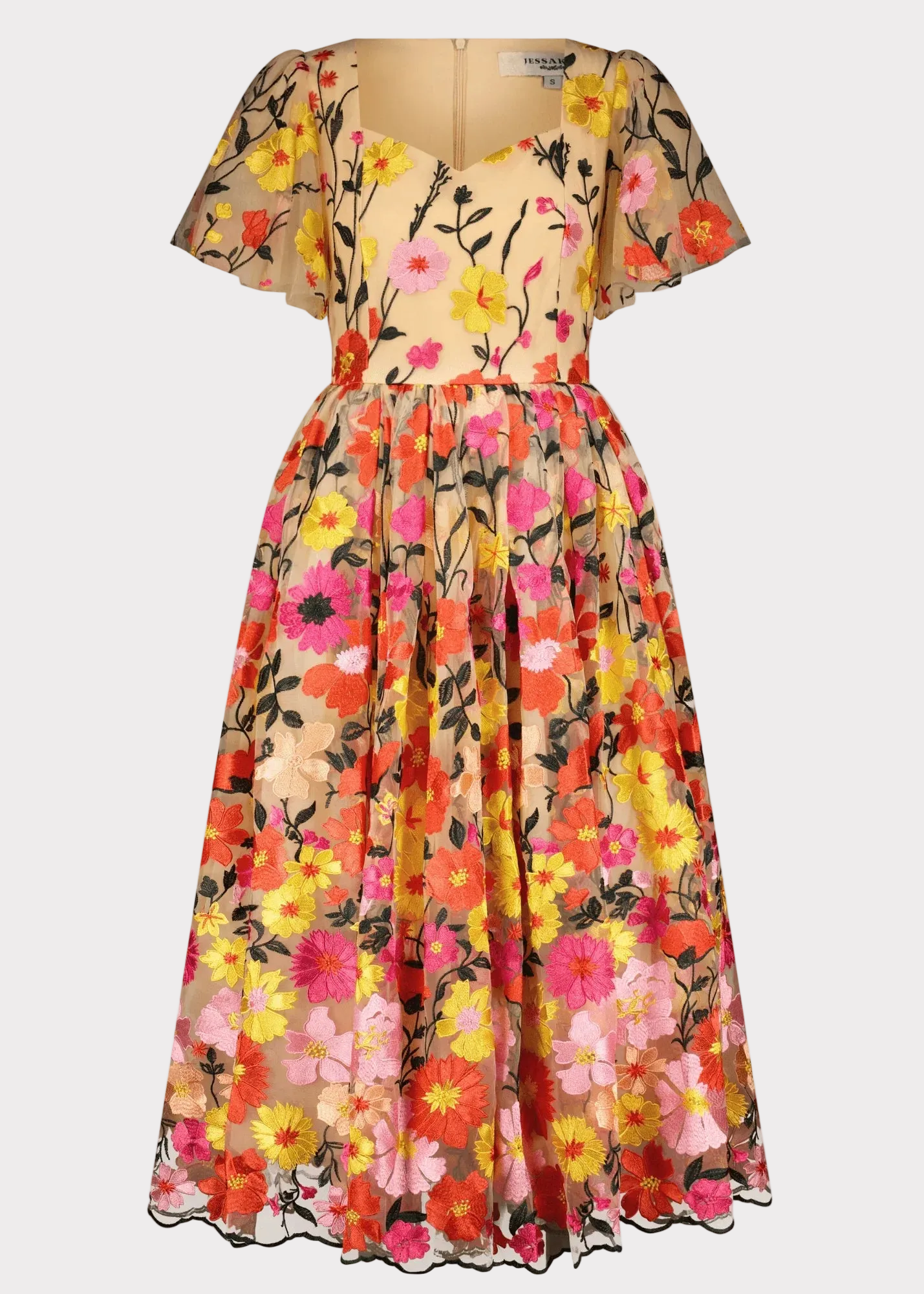 English Garden Dress - JUSTLUXURY