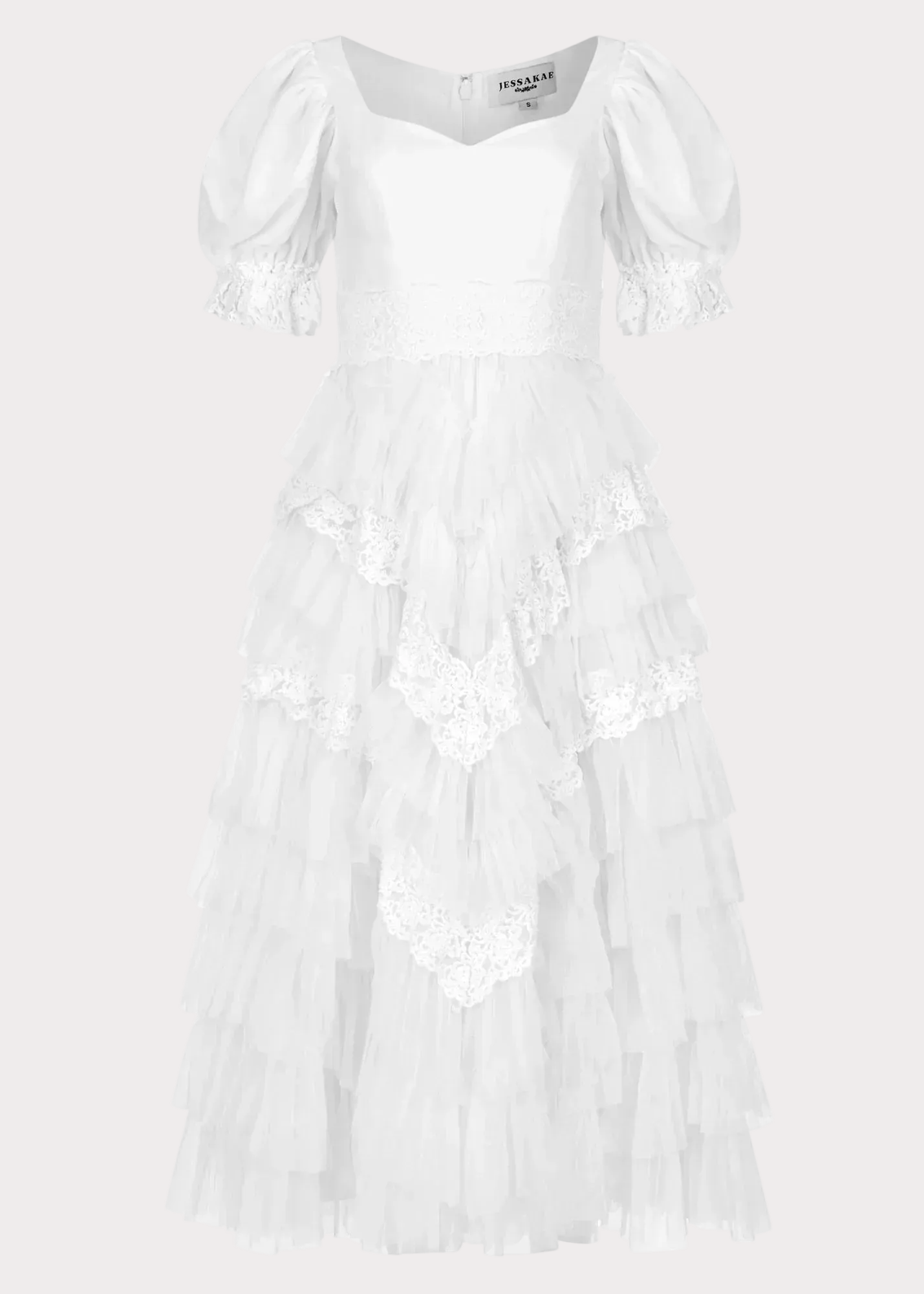 Thumbelina Dress White