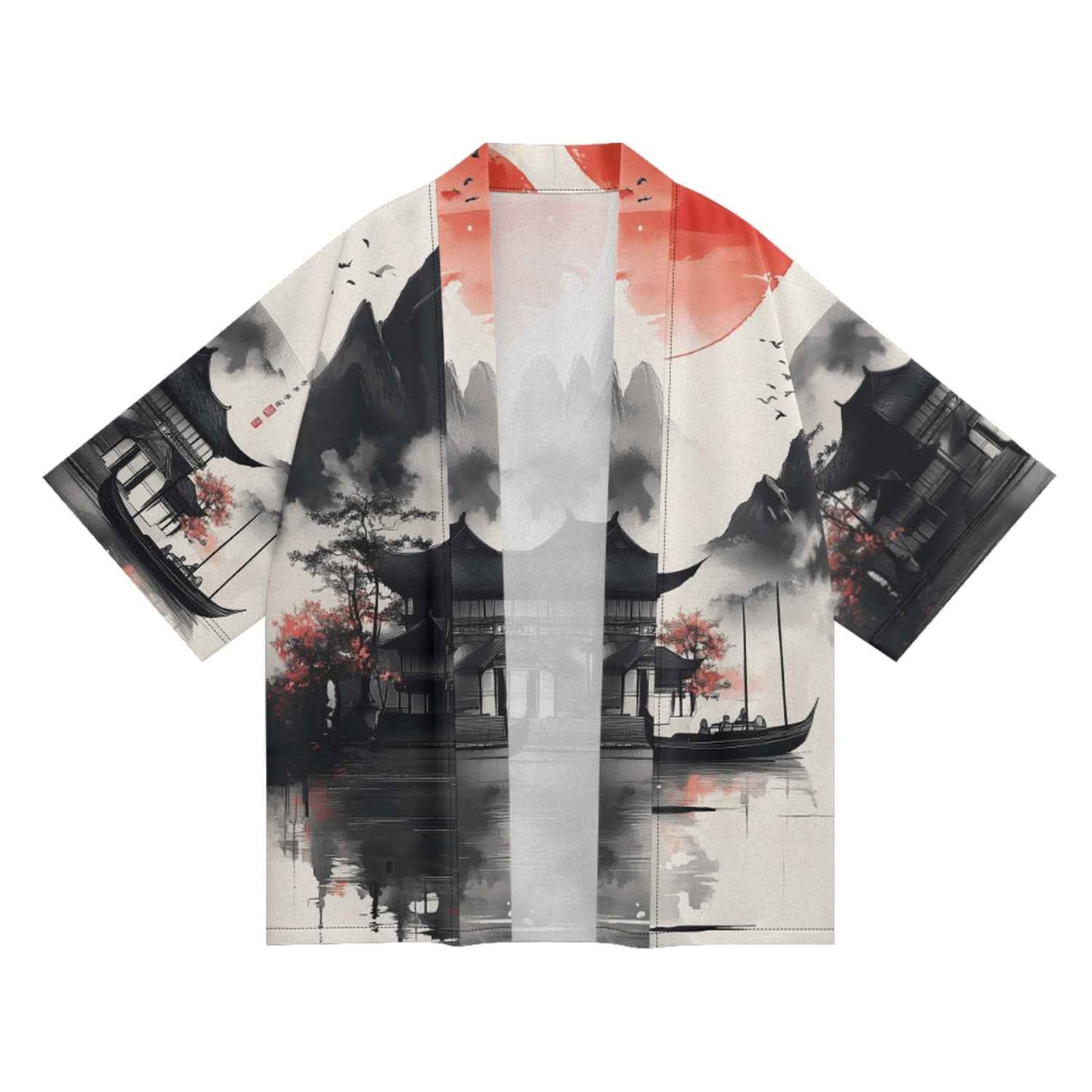K27 Lake & Mountain Kimono