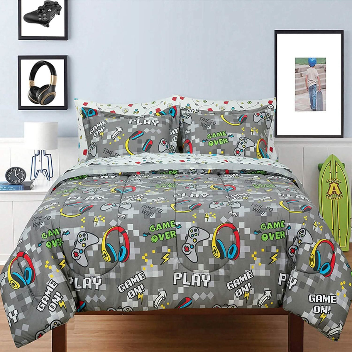 Kidz Mix Game On Glow-in-the-Dark Bed in a Bag