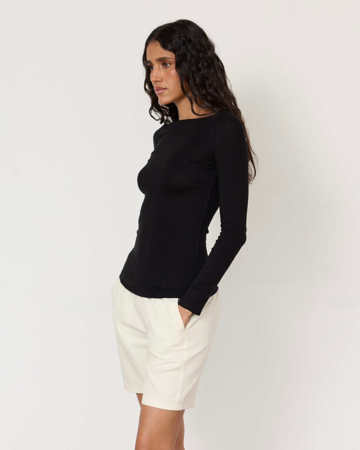 Lane Boatneck Top - JUSTLUXURY